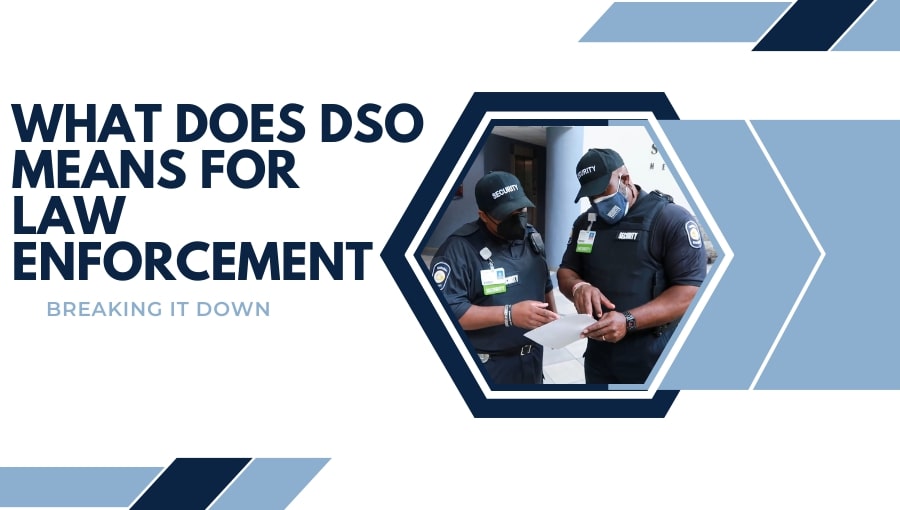 DSO officer